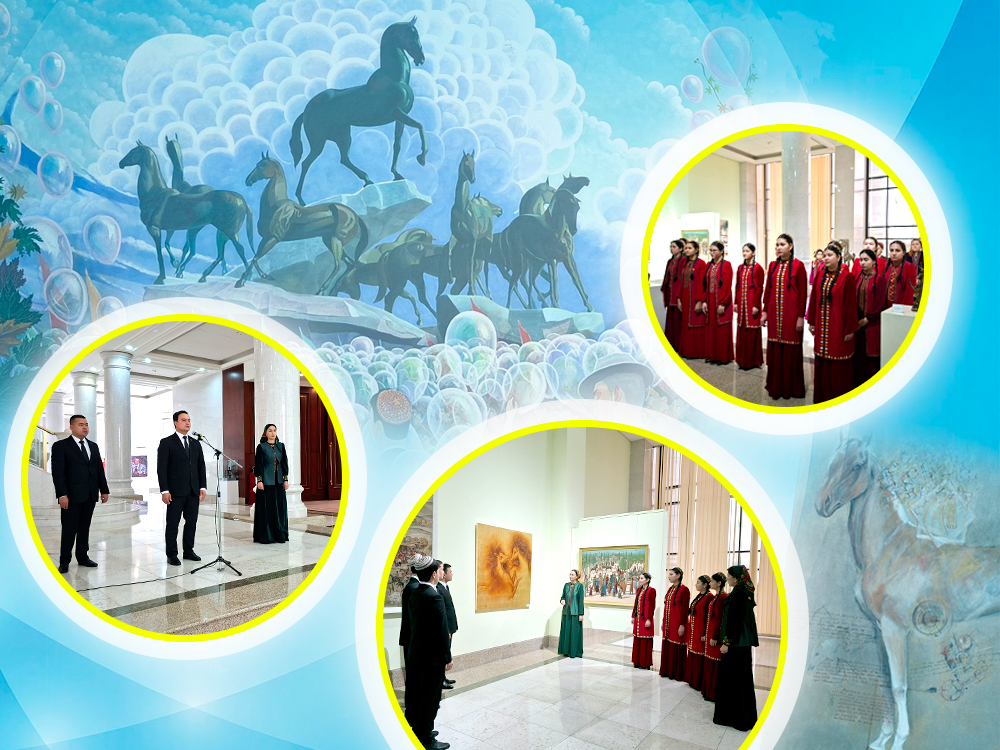 «Bedew batly ösüşleriň mekany» atly sergi