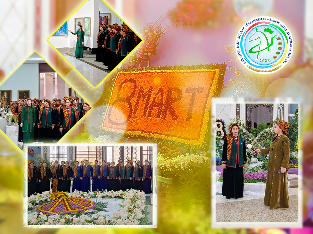 Halkara zenanlar güni mynasybetli dabara