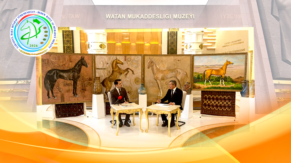 «Sungatda bedew waspy» atly söhbetdeşlik