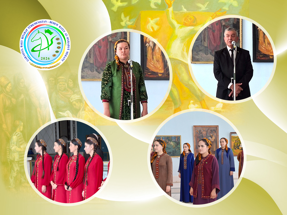 Ýeňiş güni mynasybetli   «Gahrymanlarymyza hormat» atly sergisi
